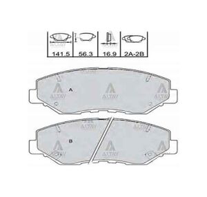 FREN BALATA / CIVIC 16-21 FC5 / CIVIC 22= / CRV 03-07 ÖN CITROEN, HONDA C5, CIVIC, CRV OEM: 45022-S9A-A00