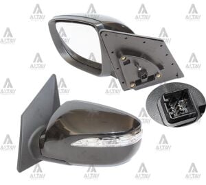 87610-2Y070 AYNA DIŞ DİKİZ IX-35 10-15 ELEKTRİKLİ SİNYALLİ ISITMALI SOL