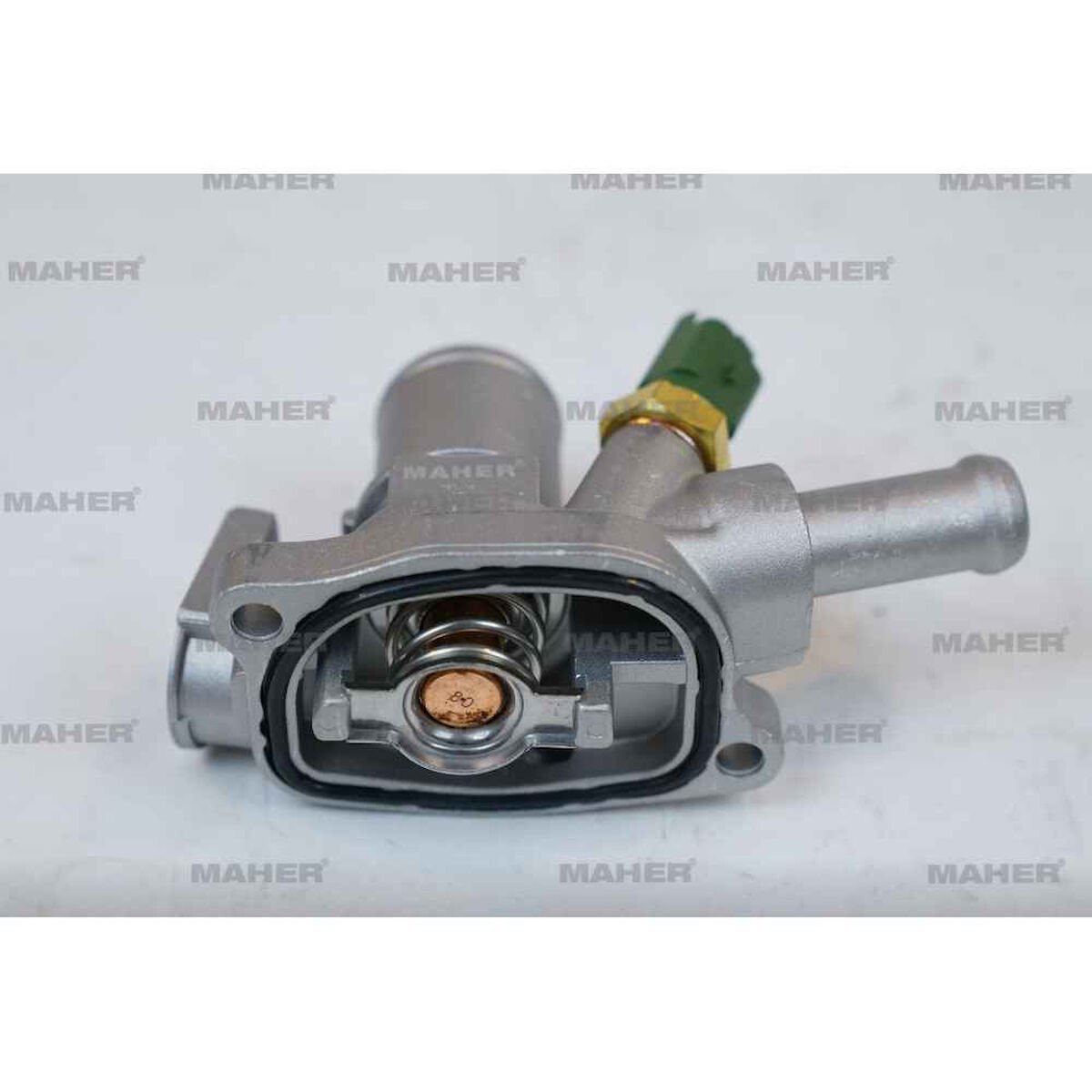 TERMOSTAT EGEA 15= / 500L 12= / 500X 14= / PUNTO 12= / RENEGADE 14= / 1.4 KOMPLE CONTALI SENSORLU 80 CC FIAT EGEA, PUNTO OEM: 55215006