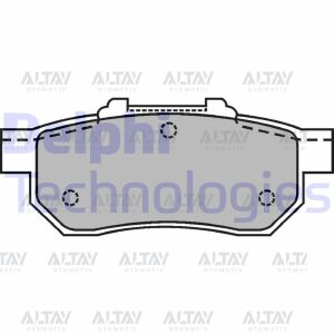43022-SAA-E51 FREN BALATA CIVIC  96-06  / JAZZ 02-10 / JAZZ 15= / ROVER 90= / CRX / INTEGRA  DİSK TİP ARKA
