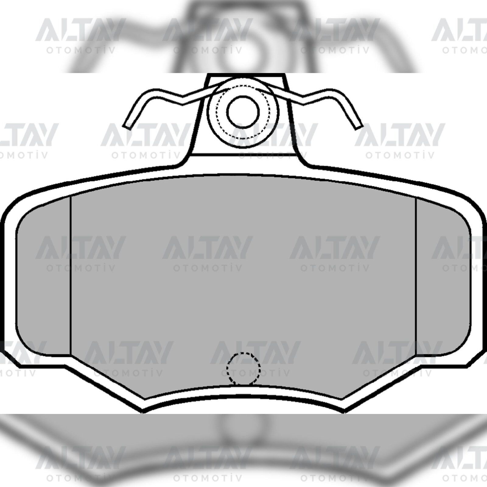44060-3F025 FREN BALATA PRIMERA  97-01 / ALMERA 03= / MAXIMA DİSK ARKA