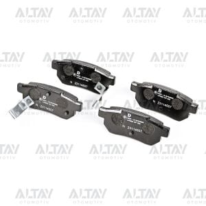 06022-SP8-000 FREN BALATA CIVIC  96-06 / CRX / INTEGRA 90-92 / JAZZ 09= / CITY 09-11 DİSK ARKA