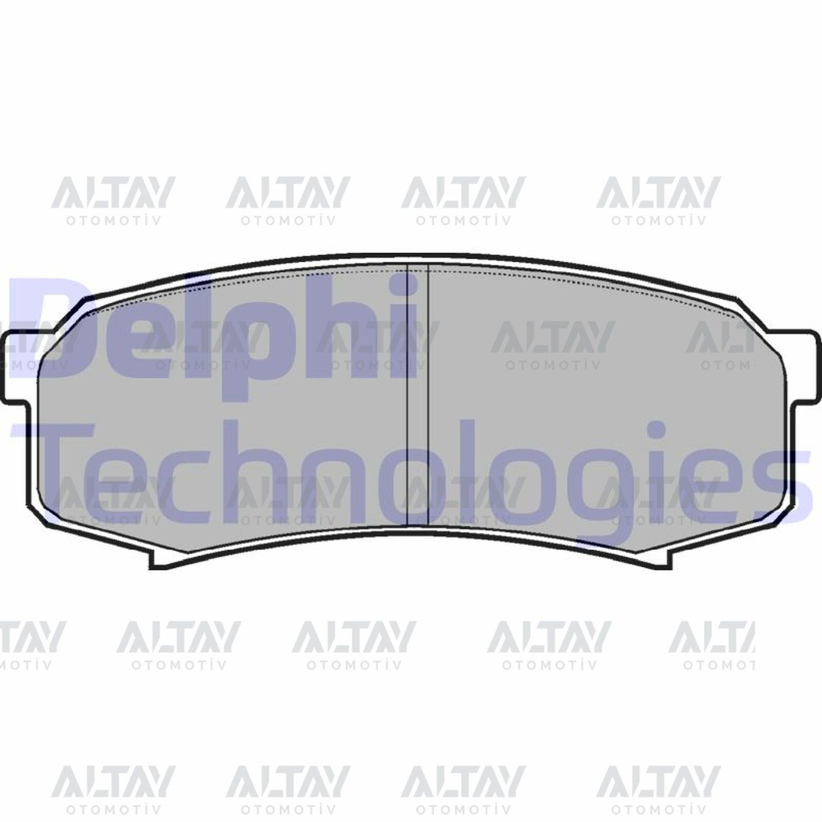 04466-60010 FREN BALATA PAJERO 07-12 / LAND CRUISER 84-19 ARKA