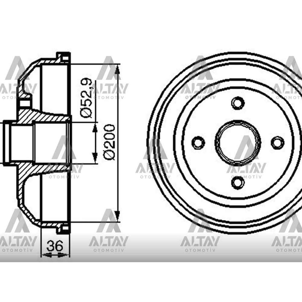 FREN KAMPANASI CORSA C 02-10 ABS SİZ ARKA OPEL CORSA OEM: 418000