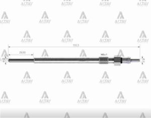 KIZDIRMA BUJİSİ (ISITMA) STILO / BRAVO / CHROMA 1.9 JTD / OPEL VECTRA / ASTRA / SIGNUM 1.9 JTD 11V. FIAT, OPEL ASTRA, BRAVO, VECTRA OEM: 46792355