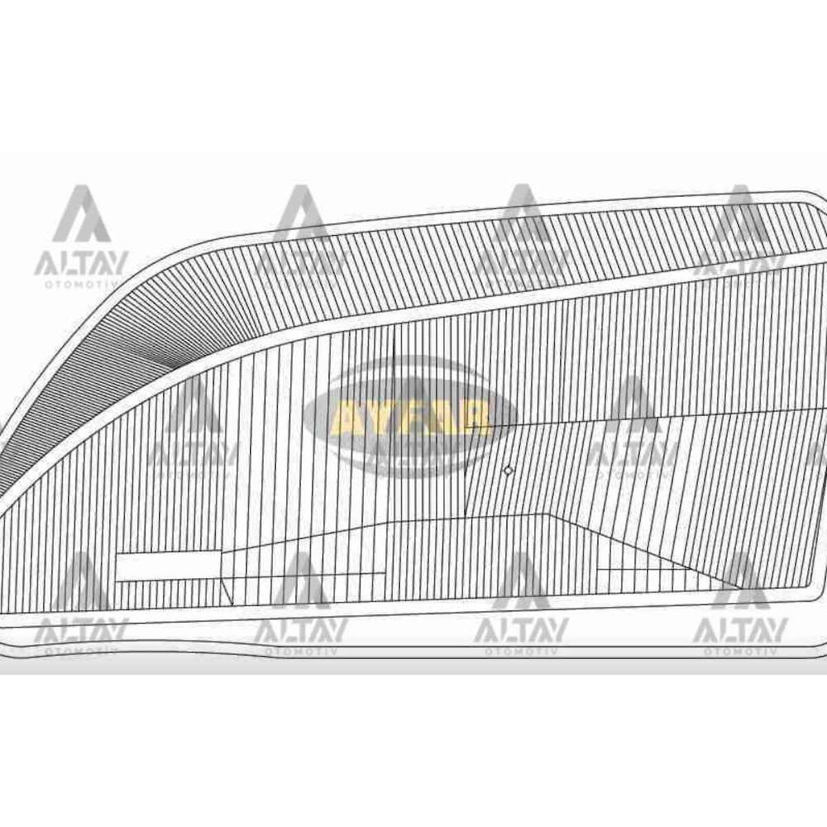 FAR CAMI PARTNER  96-03 SAĞ PEUGEOT PARTNER OEM: 6204P8