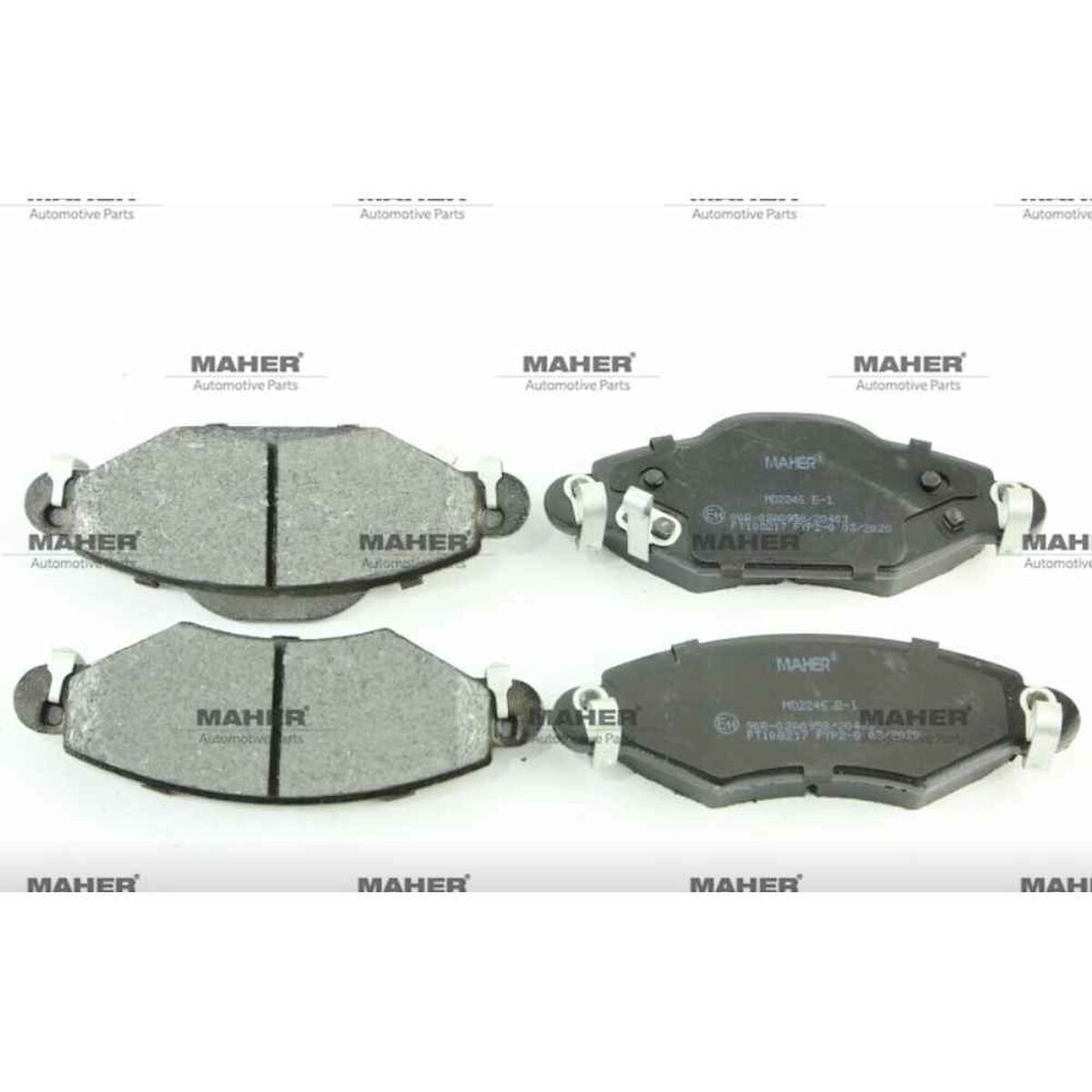 FREN BALATA YARIS 03-10 1.5 VVTI 1.4 D4D ÖN TOYOTA YARIS OEM: 04465-0D010