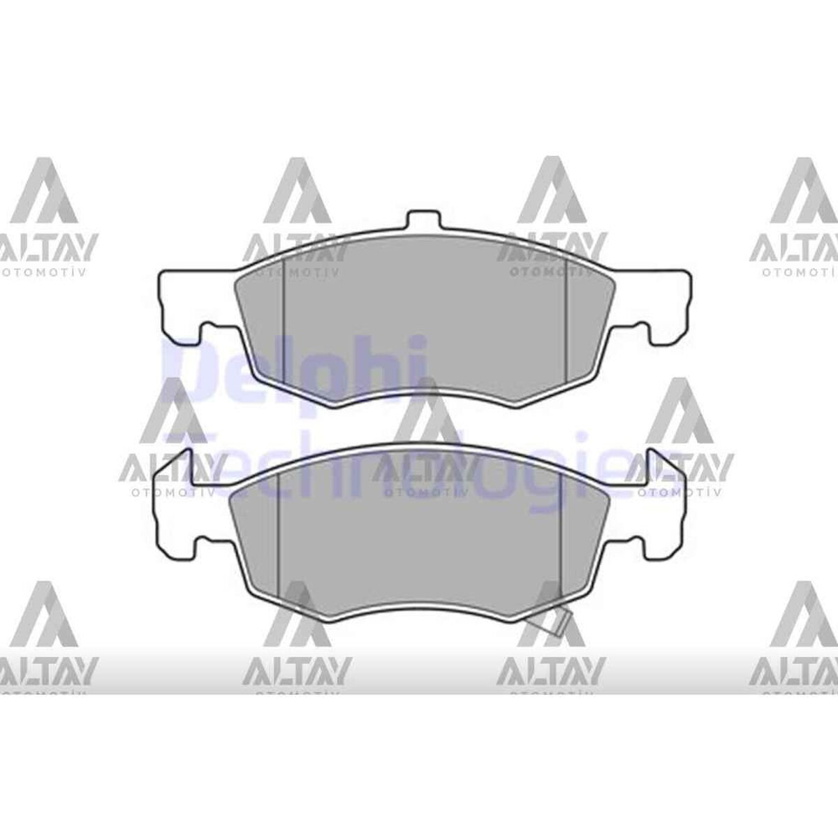FREN BALATA CORSA E 14= (14 JANT) ÖN OPEL CORSA OEM: 1605280 - 95517028