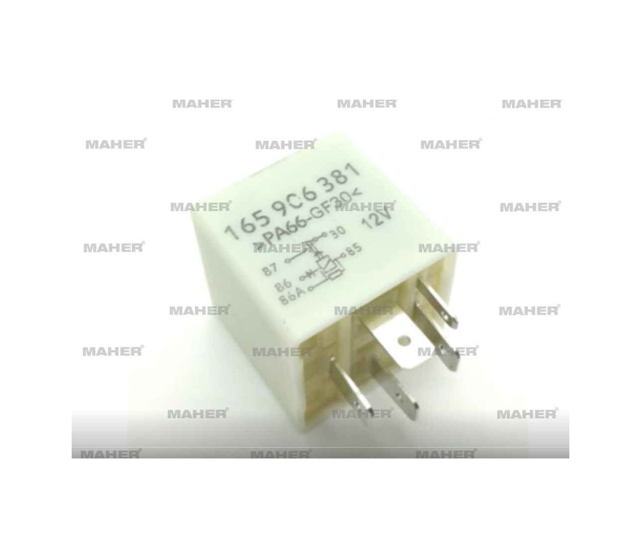 RÖLE KIZDIRMA BUJİ CADDY / TRANSPORTER T4 / GOLF3 95-03 (30 NO) VOLKSWAGEN CADDY, GOLF, TRANSPORTER OEM: 165906381