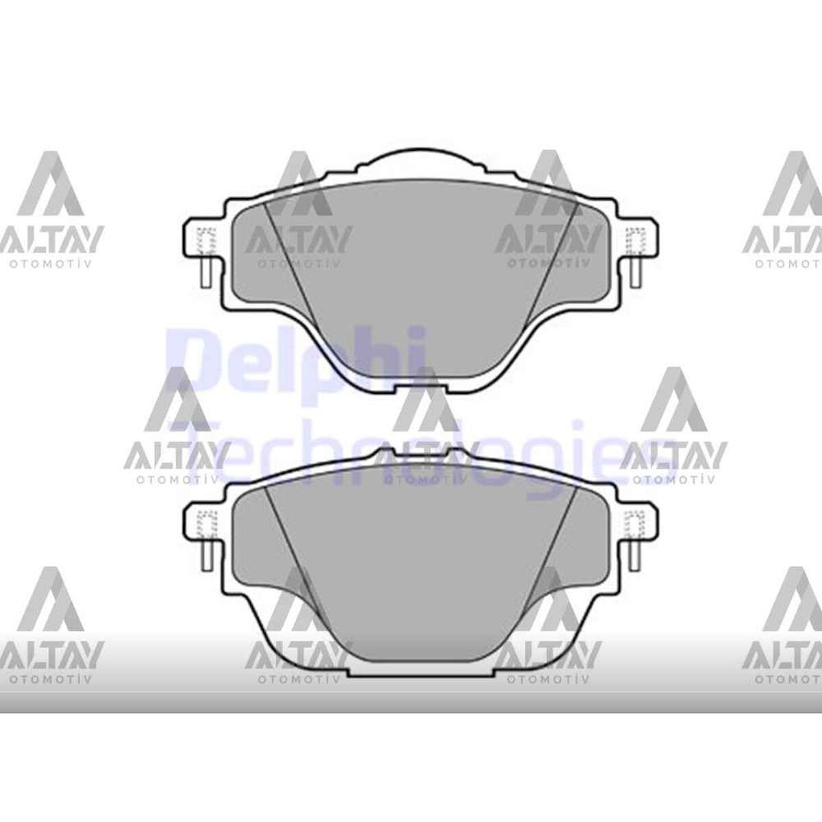 FREN BALATA 308 II 14= / 5008 II 14= / C4 PICASSO II 13=  ASTRA L / GRANDLAND / GRANDLAND X  ARKA CITROEN, OPEL, PEUGEOT 308, ASTRA, C4 OEM: 1609000980