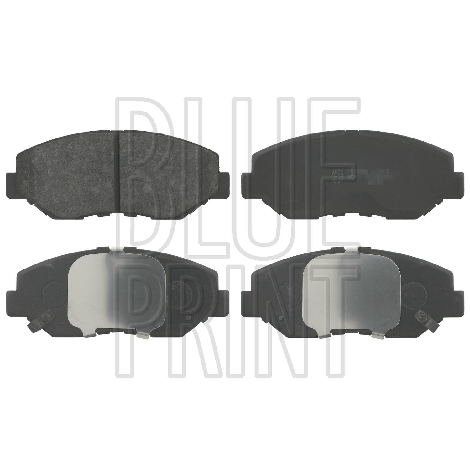 45022-S9A-A00 FREN BALATA / CIVIC 16-21 FC5 / CIVIC 22= / CRV 03-07 (YAY DELİKLİ) ÖN