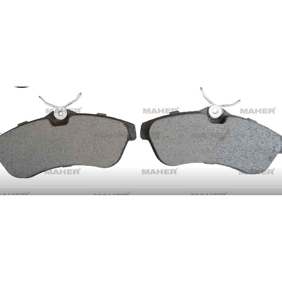 FREN BALATA C3 02-09 / C2 03-09 (UZUNLUK 128.7mm) ÖN CITROEN C3 OEM: 425237