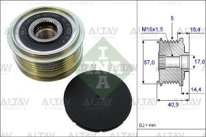 37322-2A000 KASNAK ŞARJ DİNAMO ACCENT 06-11 ERA / I-20 / I-30 / I-40 / ELANTRA / VENGA / STONIC/ CEED /RIO DİZEL