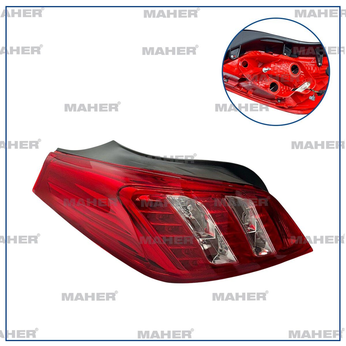 6350LL STOP LAMBASI 508 11-13 SOL (DUYSUZ)