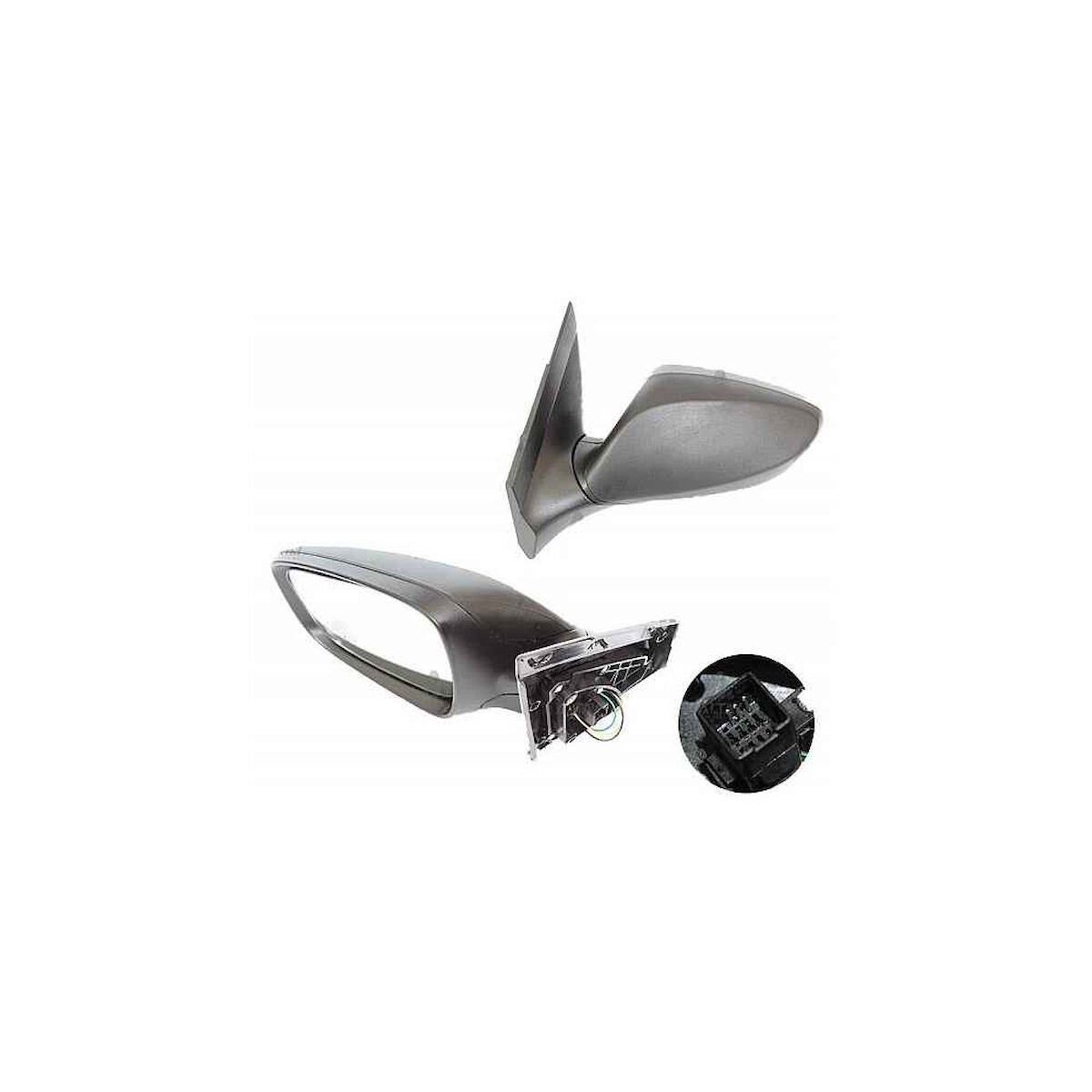 AYNA DIŞ DİKİZ ACCENT 11= BLUE ELEKTRİKLİ ISITMALI SİYAH SOL HYUNDAI ACCENT OEM: 87610-1R120