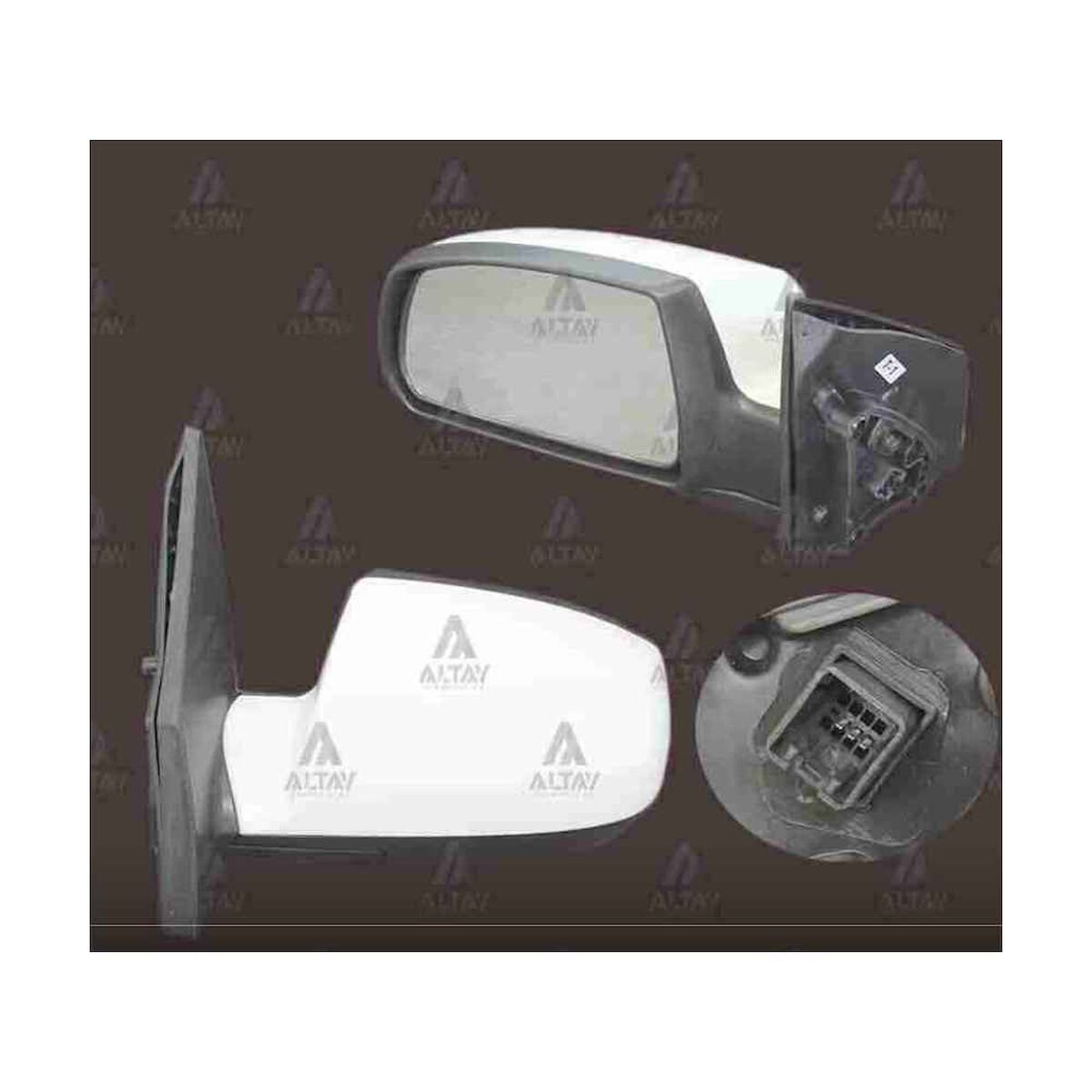 AYNA DIŞ DİKİZ RIO 06-11 ELEKTRİKLİ SOL KIA RIO OEM: 87610-1G301