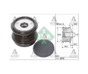 KASNAK ŞARJ DİNAMO TRANSIT V-363 / FOCUS / MONDEO / S-MAX 17= 1.5-2.0 D FORD FOCUS, MONDEO, TRANSIT OEM: DS7Q10A352DB