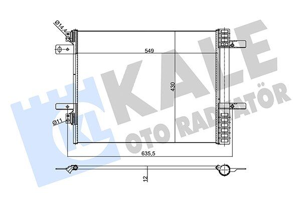 9817275680 RADYATÖR KLİMA 308 II 14= 1.6HDI BRAZING