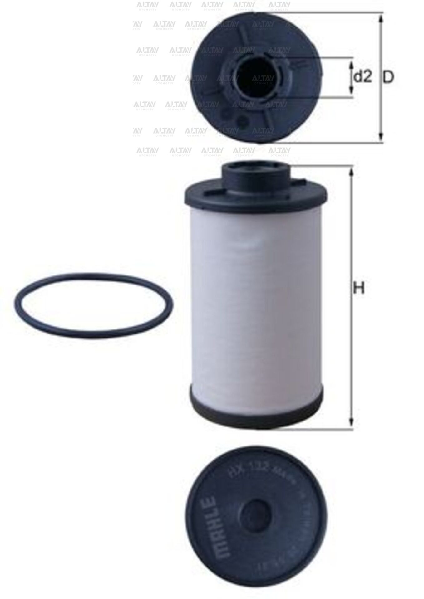 02E305051C ŞANZIMAN YAĞ FİLTRESİ GOLF5 / GOLF6 / GOLF7 / JETTA / A3 / LEON 04=