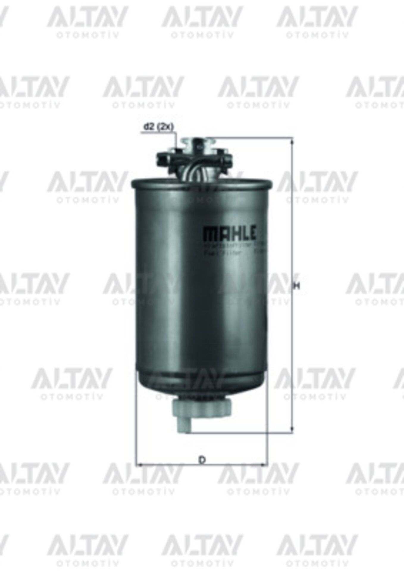 1H0127401C YAKIT FİLTRESİ (MAZOT) TRANSPORTER T4 / CADDY / GOLF3 97-04 1.9-2.4 D-2.5 TDI