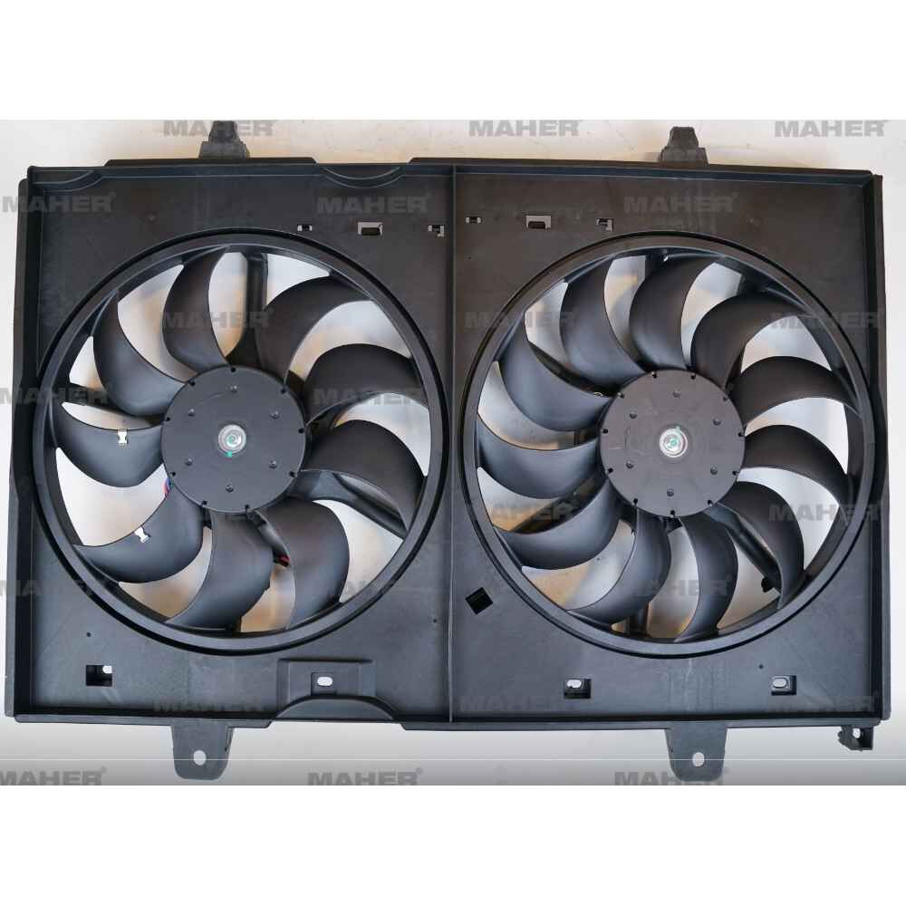 FAN SU RADYATÖR XTRAIL 08-13 2.0 DCI KOMPLE ÇİFTLİ   OEM: 21481-JG70A