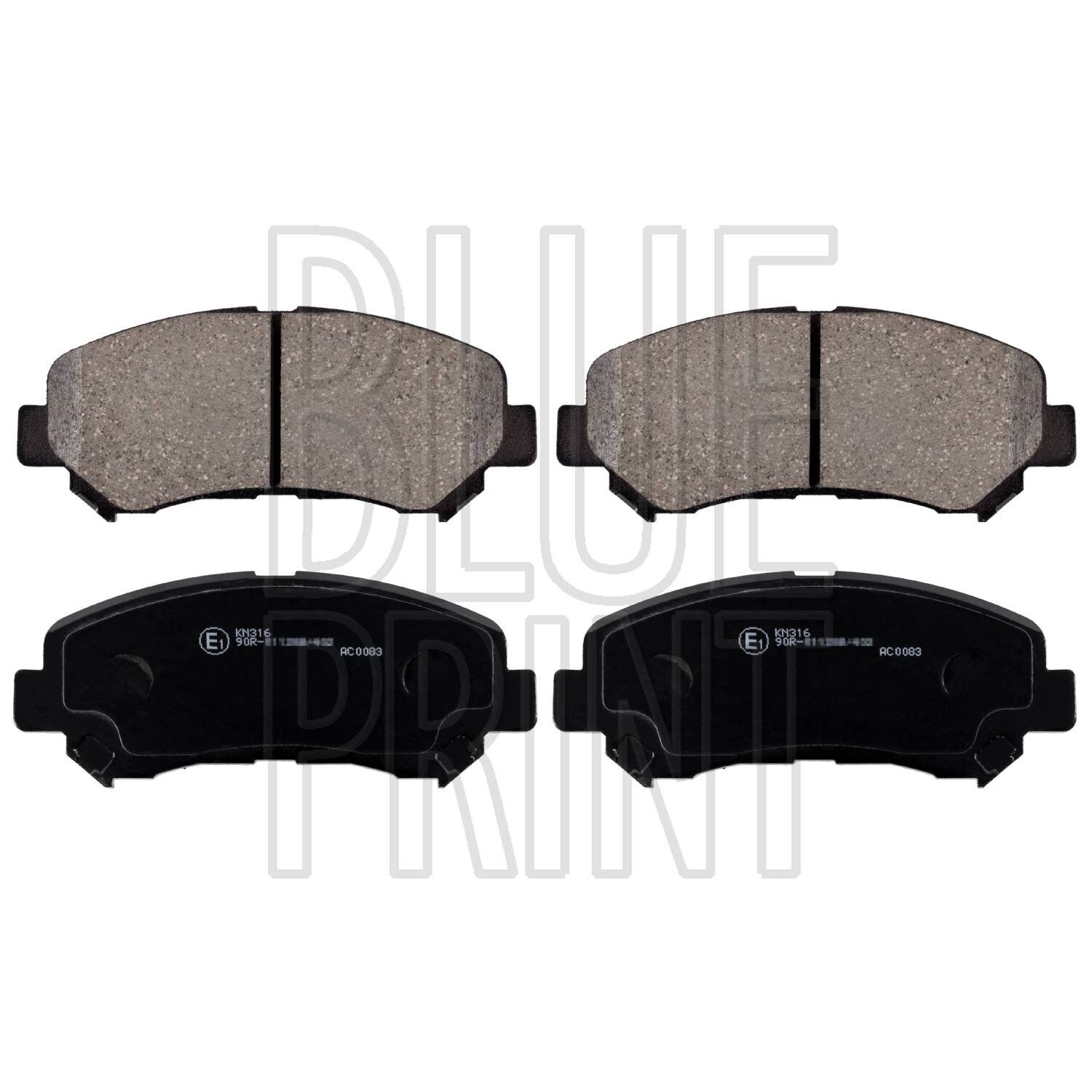 D1060-3UB0A FREN BALATA QASHQAI 07-13 / X-TRAIL 08-13 ÖN AKEBONO FREN SİSTEMİ