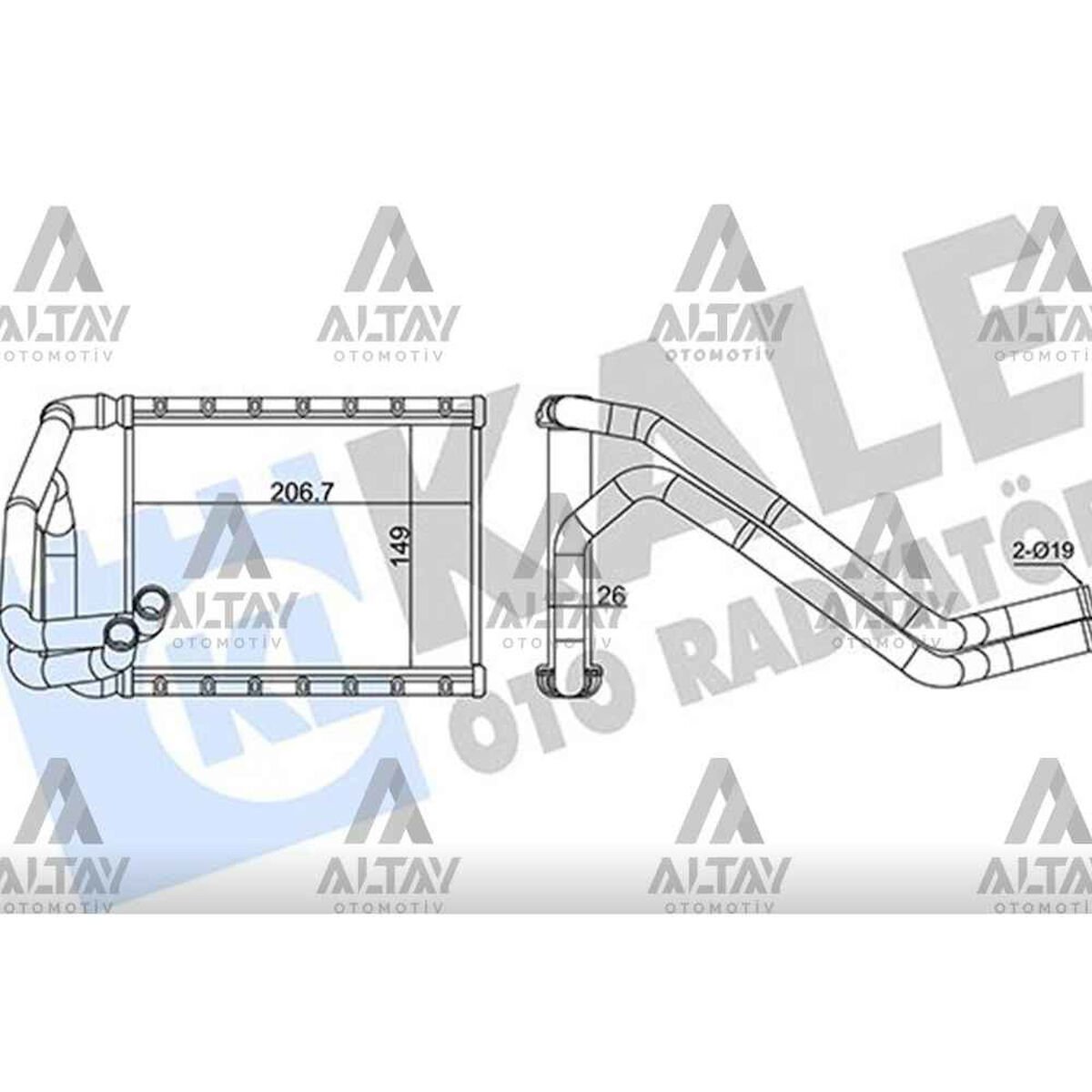 RADYATÖR KALORİFER CEED 10-12   OEM: 97138-1H050