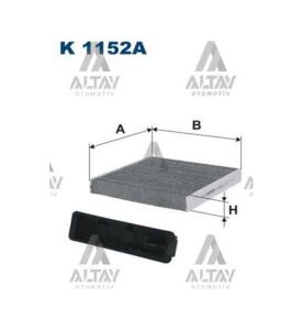 POLEN FİLTRESİ MICRA 05= / NOTE 02= / CLIO 08= / DUSTER 08= KARBONLU DACIA, NISSAN, RENAULT CLIO, DUSTER, MICRA OEM: 7701062227