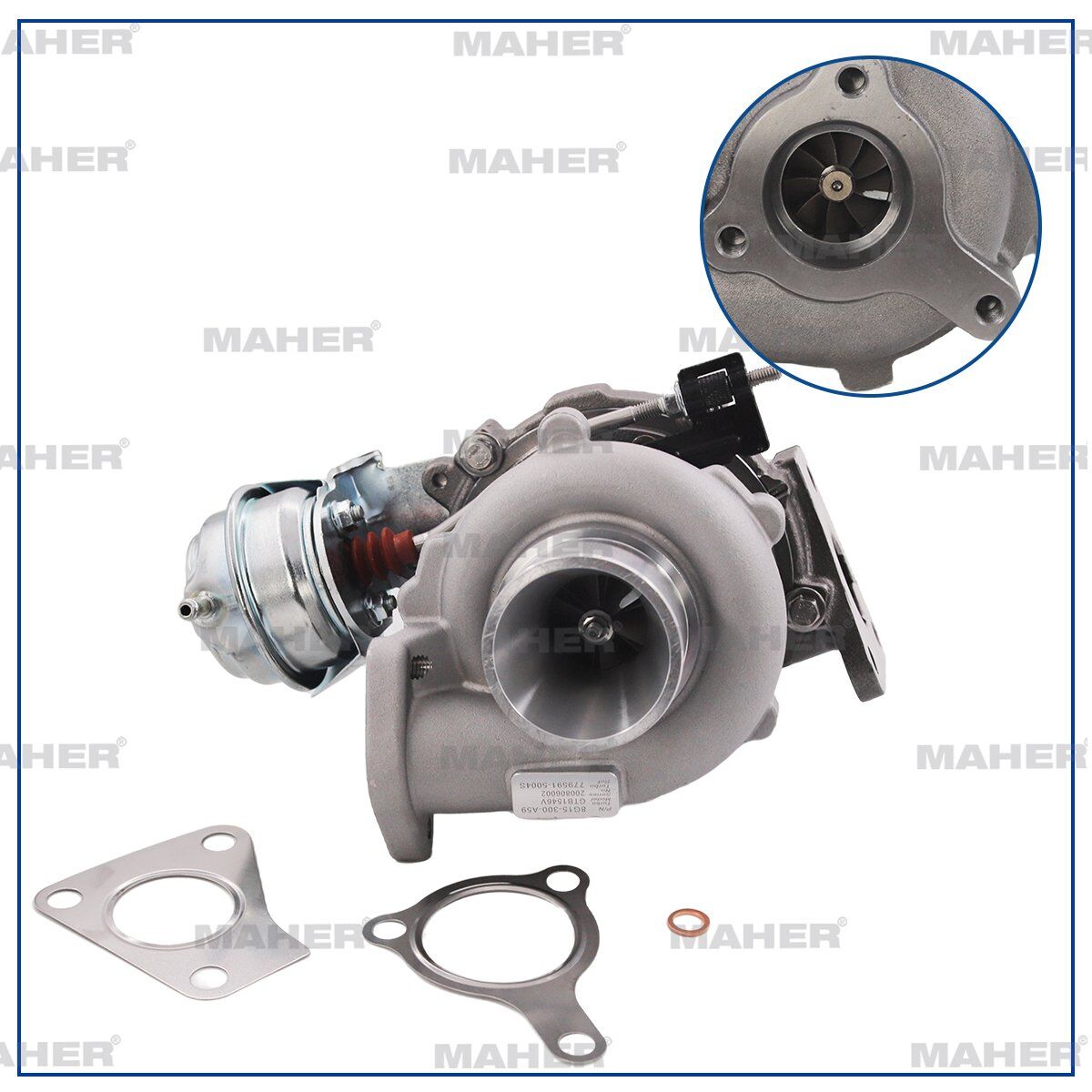 5860039 TURBO ASTRA H / ASTRA J / MERIVA B / ZAFIRA B A17DTR-A17DTE-Z17DTJ