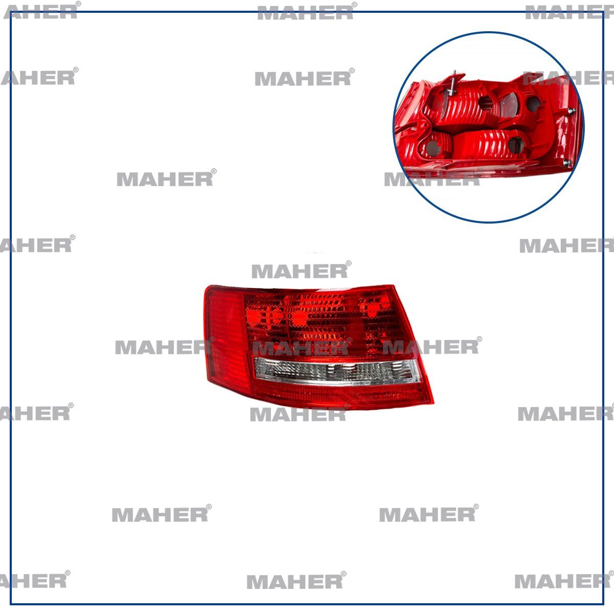 4F5945095L STOP LAMBASI A6 06-08 LEDSİZ DIŞ SOL