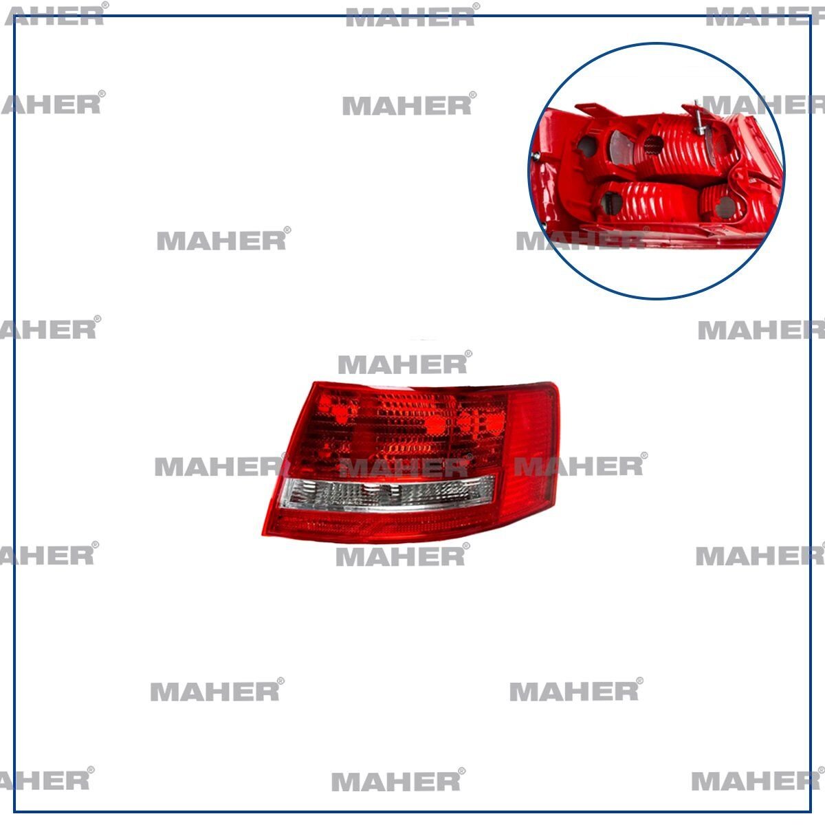 4F5945096L STOP LAMBASI A6 06-08 LEDSİZ DIŞ SAĞ