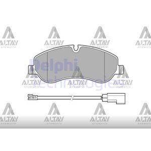 FREN BALATA TRANSIT CUSTOM 12= / TRANSIT 14= FİŞLİ ÖN FORD TRANSIT OEM: 1763915