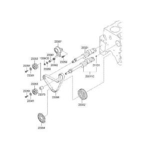 BALANS MİLİ BONGO 10= K2900 J3 SOL   OEM: 23311-4X100