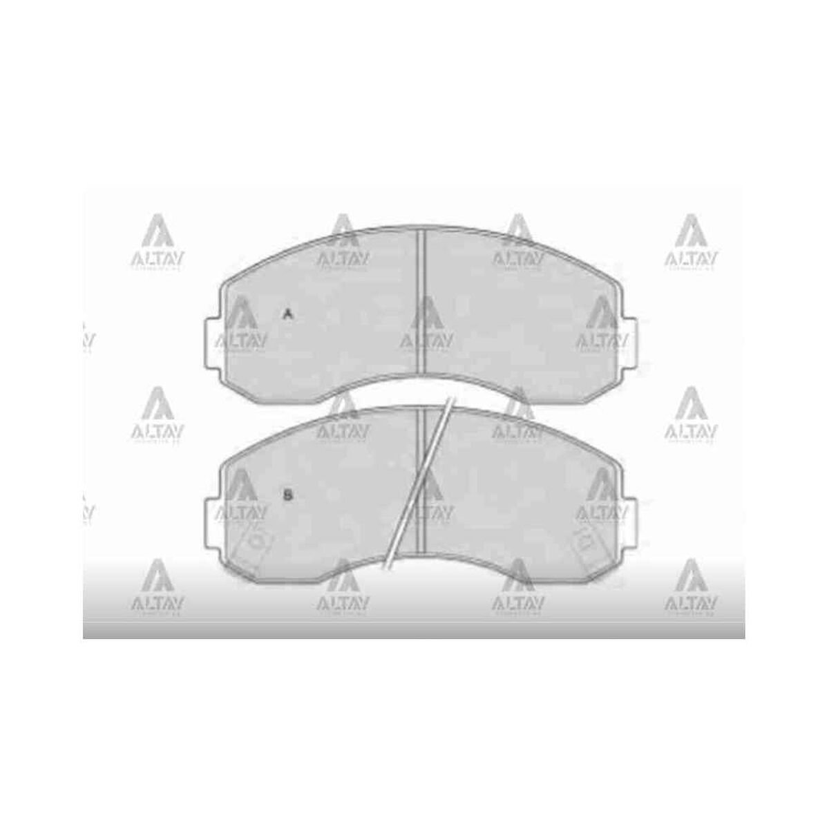 FREN BALATA BONGO  98-11 / K2700 - K2500 ÖN   OEM: 0K60A-33-28Z