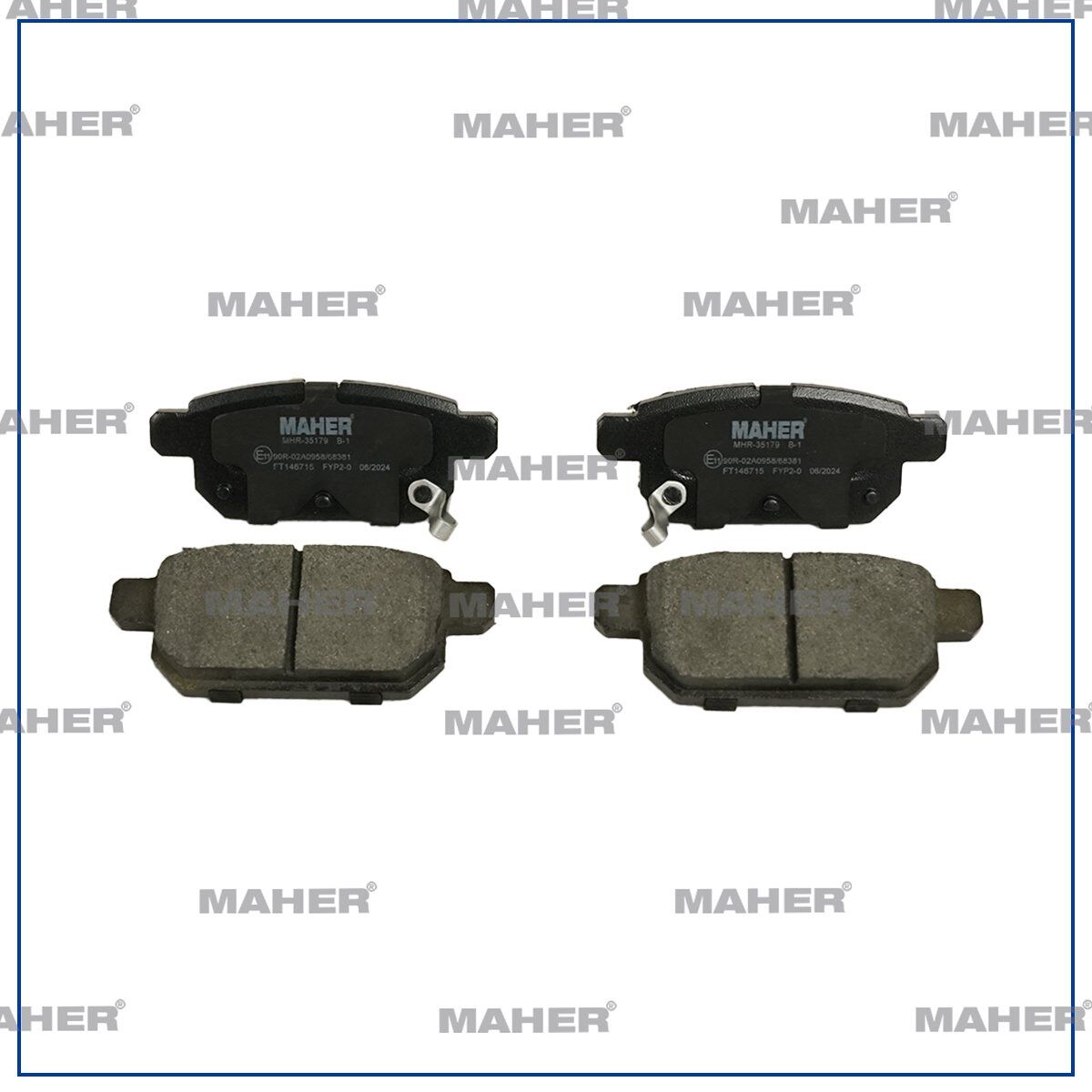 55800-68R10 FREN BALATA SWIFT 11-23 / BALENO 16= / SX-CROSS 13= / SWIFT 17= 1.2 / VITARA 16= ARKA