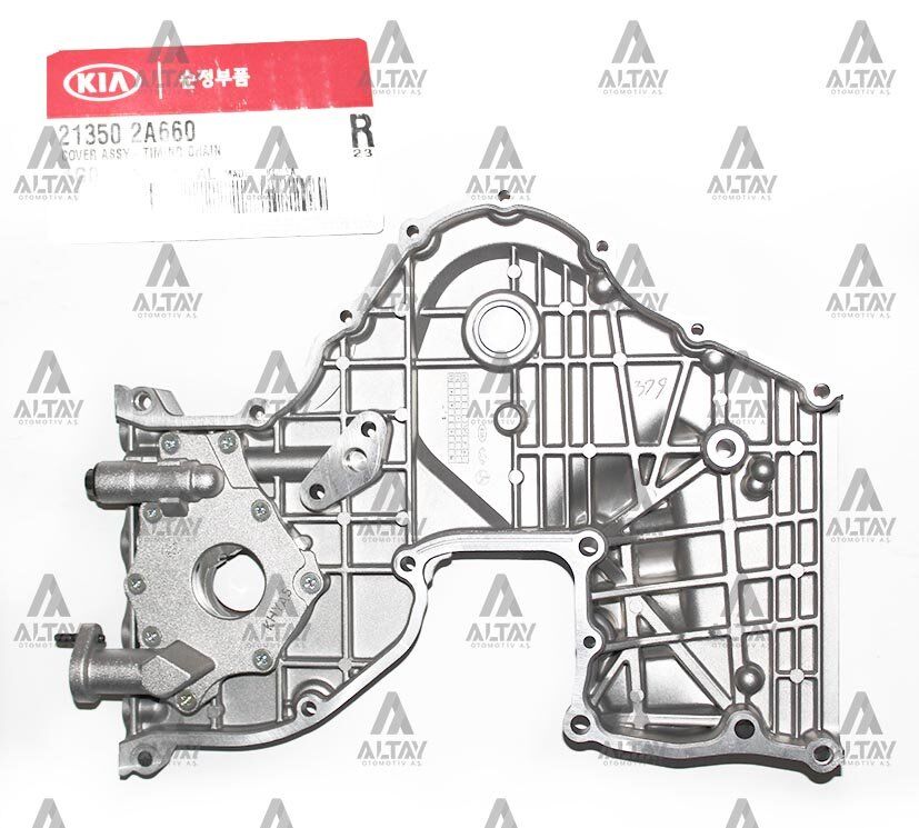 21350-2A660 YAĞ POMPA ACCENT 09-11 ERA / RIO 06-11 / GETZ 09-11 TRİGER KAPAĞI DİZEL (TEK CİVATA)