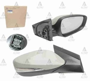 87620-1R130 AYNA DIŞ DİKİZ ACCENT 11= BLUE ELEKTRİKLİ SİNYALLİ SAĞ