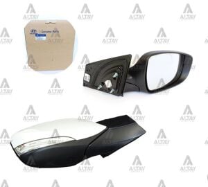 87620-3X170 AYNA DIŞ DİKİZ ELANTRA 11-16 ELEKTRİKLİ SİNYALLİ ISITMALI OTOMATİK KATLANIR SAĞ