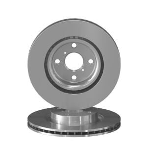 43512-0D210 FREN DİSKİ YARIS 15= 1.5 HYBIRD ÖN HAVALI 280-4