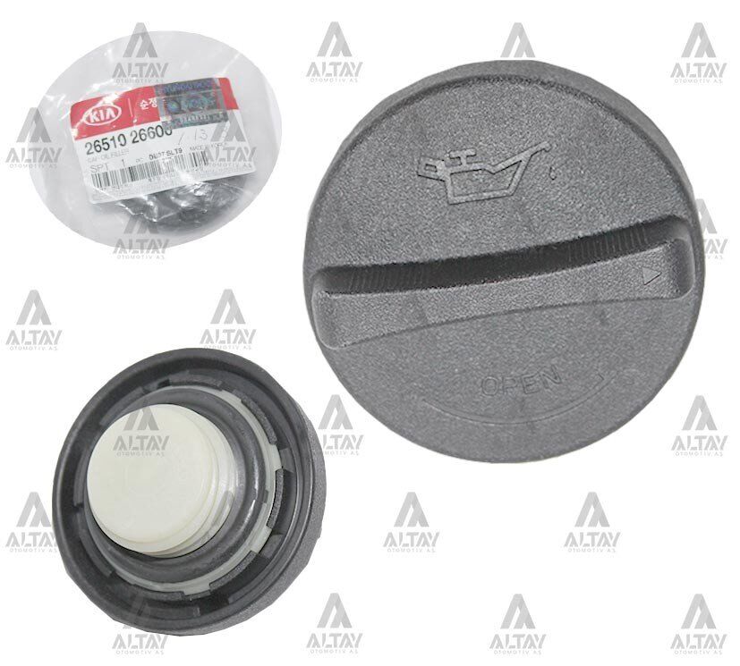 26510-4A000 KAPAK MOTOR YAĞ DOLUM STAREX 140HP / ACCENT / GETZ / I-20 / I-30 / RIO / CERATO ERA DİZEL