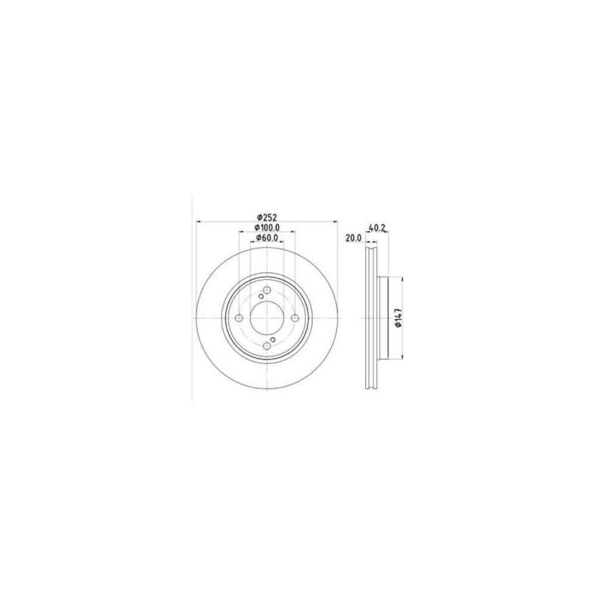 FREN DISKI BALENO 16= / SWIFT 17= ÖN   OEM: 5531152R50