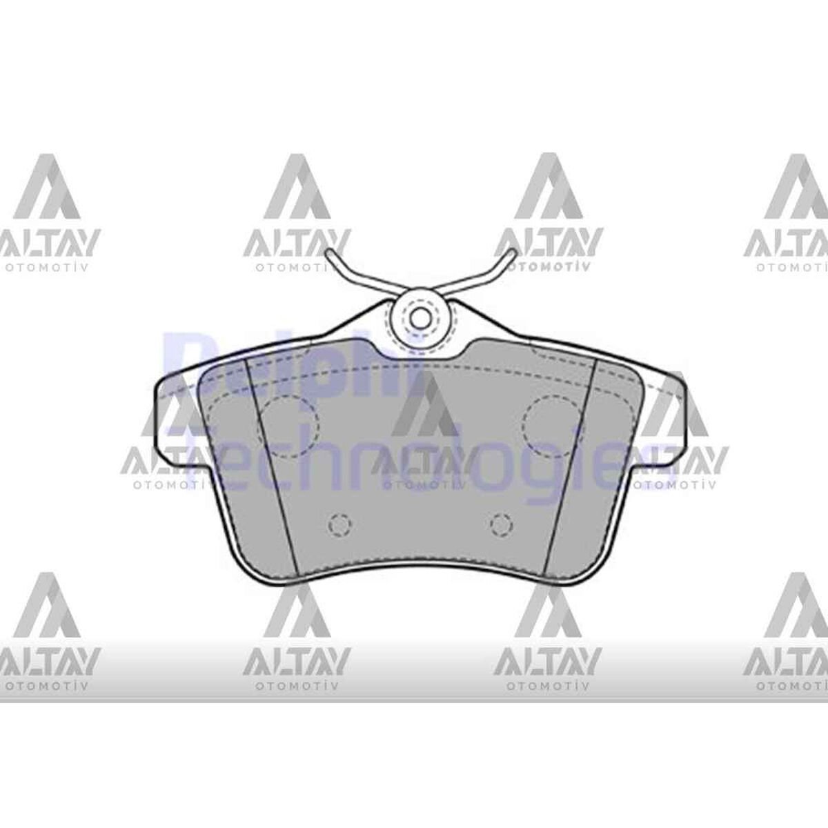 FREN BALATA C4 09= / 3008 09= / 5008 09= / DS4 11= / DS5 11= ARKA CITROEN C4 OEM: 425444