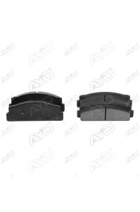 FREN BALATA YARIS 03-10 1.5 VVTI 1.4 D4D ÖN TOYOTA YARIS OEM: 04465-0D010