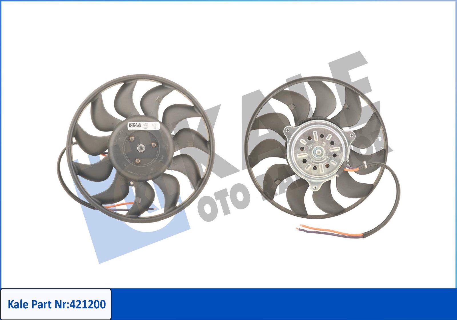 8E0959455N FAN RADYATÖR A4 00-08 300MM 200W
