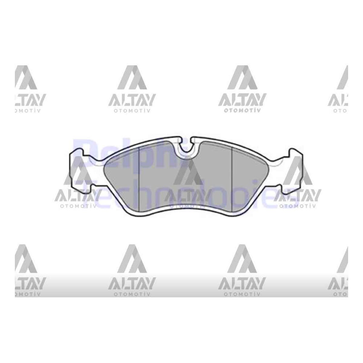 FREN BALATA VECTRA B 96-02 / VECTRA A 89-95 / ASTRA F 92-98 ÖN OPEL ASTRA, VECTRA OEM: 1605808