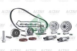 1235299 TRİGER SETİ + EKSANTRIK DISLI + DEVIRDAIM + EKSANTRIK DISLI AYAR SUPAP + EKSANTIK KEÇE + ÜST KAPAK CONTA ASTRA H / INSIGNIA A