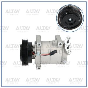 926009154R KLIMA KOMPRESORU MEGANE III 08=  / FLUENCE 10= / SANDERO II 12= / LOGAN II 12= / LODGY 12= / DUSTER 10= 1.5DCI 1.6 16V K4M (12V