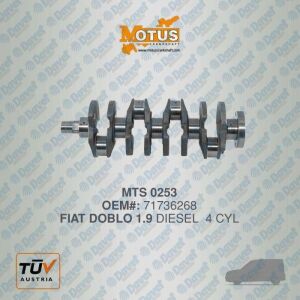 KRANK MİLİ DOBLO 1.9D FIAT DOBLO OEM: 71736268