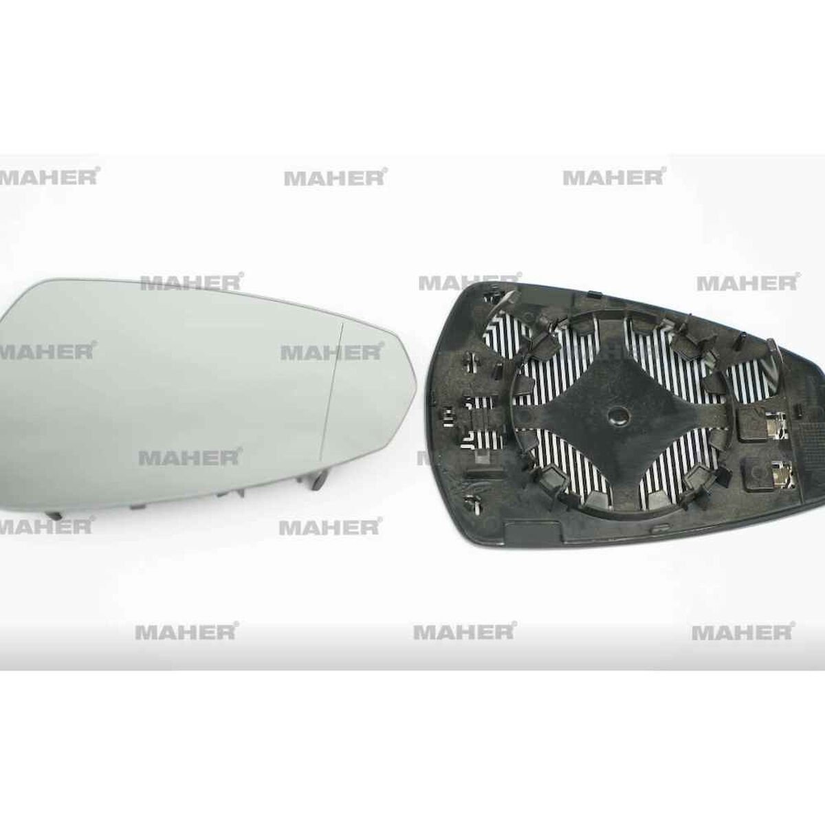 AYNA CAMI A3 13= ELEKTRİKLİ, ISITMALI SOL   OEM: 8V0857535E