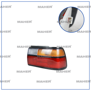 212-1935R-2A STOP LAMBASI COROLLA AE92 88-92 SİYAH SAĞ